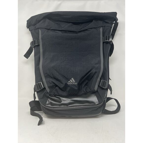 ADIDAS‎ 4CMTE AC Rolltop Backpack Black EUC - Picture 1 of 10
